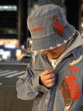 「NOT COMMON SENSE（ノットコモンセンス）のアイテム」を使った、LHP福岡店 staffさん（メンズ・165cm）の秋コーディネート