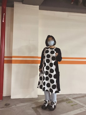 「156cm女子」｜魚小姐さん（レディース・156cm）の春コーディネート