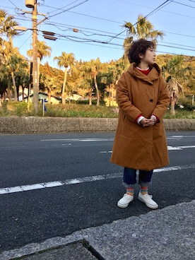 senaさん（レディース・150cm）の冬コーディネート