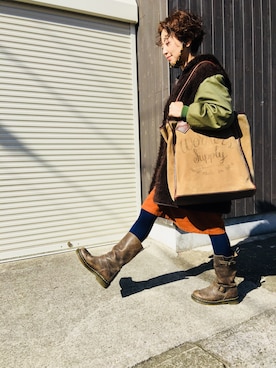 senaさん（レディース・150cm）の春コーディネート