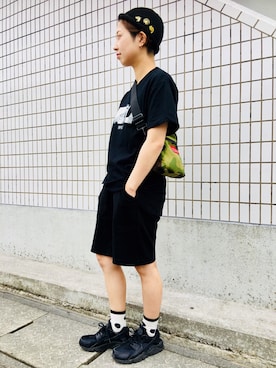 「ハラチ」｜「アイテム（帽子）」を使った、senaさん（レディース・150cm）の春コーディネート