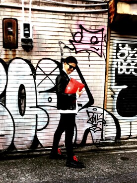 「OF THE NEIGE STYLE（オブザネージュスタイル）のアイテム」を使った、Yuta Hirataさん（メンズ・174cm）の冬コーディネート