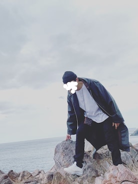 「A-COLD-WALL*（アコールドウォール）のアイテム（ジャケット/アウター）」を使った、もさん（メンズ・180cm）の春コーディネート