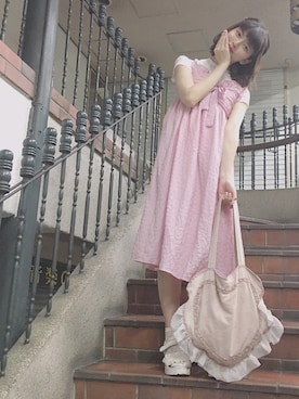 「スポサン」｜「アイテム（その他シューズ）」を使った、ﾅﾂｷさん（レディース・165cm）の夏コーディネート