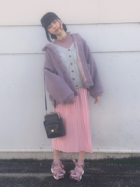 「CURRENT（カレント）のアイテム」を使った、ﾅﾂｷさん（レディース・165cm）の冬コーディネート
