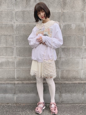 ﾅﾂｷさん（レディース・165cm）の春コーディネート