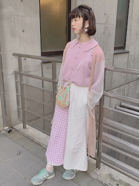 ﾅﾂｷさん（レディース・165cm）の春コーディネート