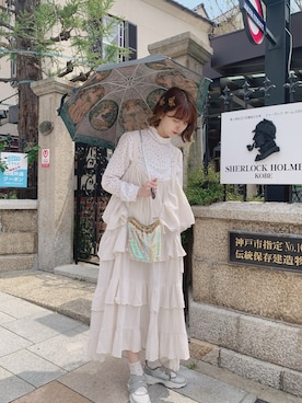 「アイテム（その他シューズ）」を使った、ﾅﾂｷさん（レディース・166cm）の春コーディネート