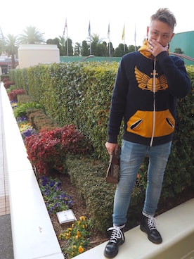 「Cody Sanderson」｜「アイテム（ブーツ）」を使った、GOSGMさん（メンズ・173cm）の冬コーディネート