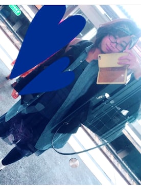 「青系コーデ」｜みなきんぐさんさん（レディース・153cm）の秋コーディネート