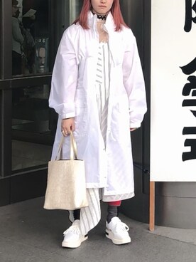 「文化服装学院」｜ユウカさん（レディース・152cm）の春コーディネート