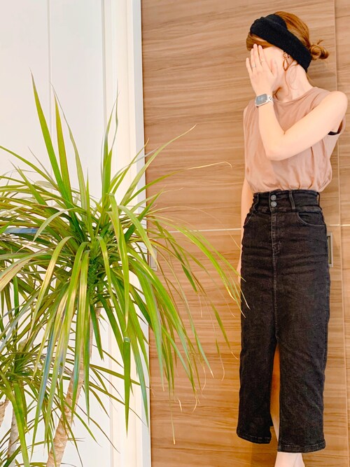 Kazuuu Azul By Moussyのデニムスカートを使ったコーディネート Wear