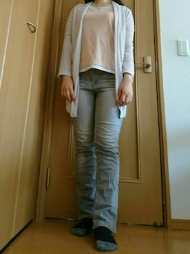 「STYLE BASIC（スタイルベーシック）のアイテム」を使った、mio_seeさん（レディース・163cm）の春コーディネート