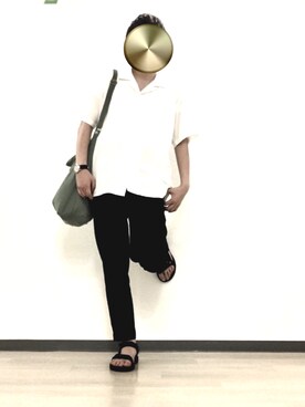 「Teva（テバ）のTeva/テバ・テヴァ/Hurricane XLT M（サンダル、ブラック系）」を使った、HIROKIさん（メンズ・175cm）の夏コーディネート