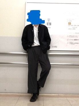 「プレーンベルト」｜HIROKIさん（メンズ・175cm）の秋コーディネート