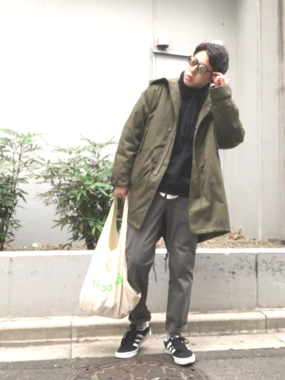 niko and（ニコアンド）の「ライナー付きモッズコート