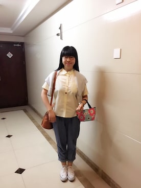 「lumiere（ルミエール）のアイテム」を使った、ジェーン ちゃんさん（レディース・158cm）の春コーディネート