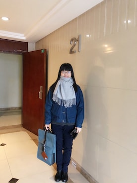 「zakka w（zakka w）のアイテム」を使った、ジェーン ちゃんさん（レディース・158cm）の冬コーディネート