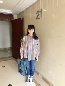 ジェーン ちゃんさん（レディース・158cm）の春コーディネート