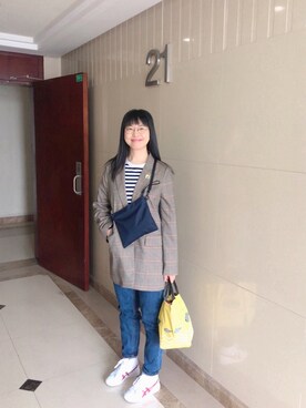 ジェーン ちゃんさん（レディース・158cm）の春コーディネート