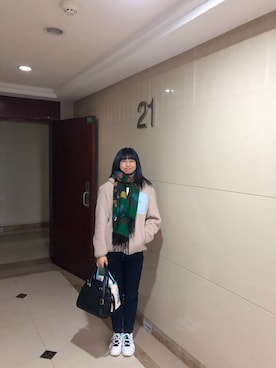 「RADLEY（ラドリー）のアイテム」を使った、ジェーン ちゃんさん（レディース・158cm）の秋コーディネート