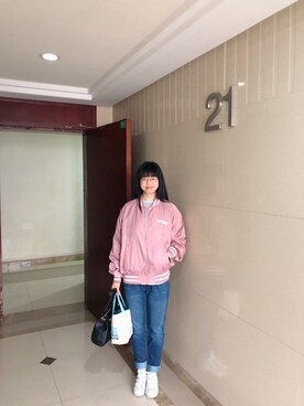 「RADLEY（ラドリー）のアイテム」を使った、ジェーン ちゃんさん（レディース・158cm）の冬コーディネート