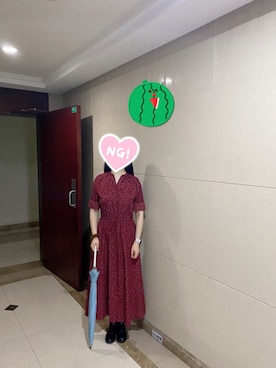 「zakka w（zakka w）のアイテム」を使った、ジェーン ちゃんさん（レディース・158cm）の夏コーディネート
