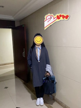 「RAINS（レインズ）のアイテム（バッグ）」を使った、ジェーン ちゃんさん（レディース・158cm）の秋コーディネート