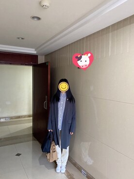 「RAY CASSIN（レイカズン）のアイテム（その他アウター）」を使った、ジェーン ちゃんさん（レディース・158cm）の冬コーディネート