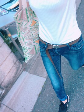 *A*さん（レディース・169cm）の夏コーディネート