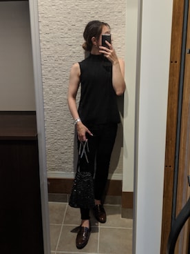 「CHOUCHOU（チュチュ）のアイテム」を使った、mmmさん（レディース・159cm）の夏コーディネート