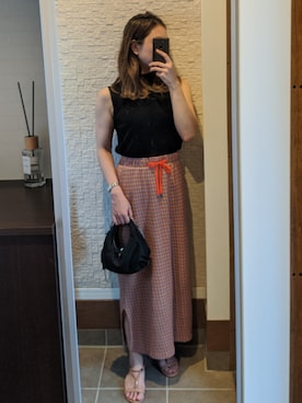 mmmさん（レディース・159cm）の夏コーディネート