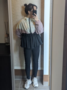 「160cm」｜「アイテム（ブルゾン）」を使った、mmmさん（レディース・160cm）の秋コーディネート