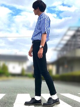 Ryoooさん（メンズ・177cm）の夏コーディネート