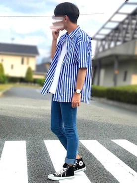 Ryoooさん（メンズ・177cm）の夏コーディネート