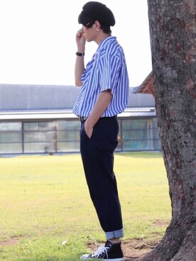 Ryoooさん（メンズ・177cm）の夏コーディネート