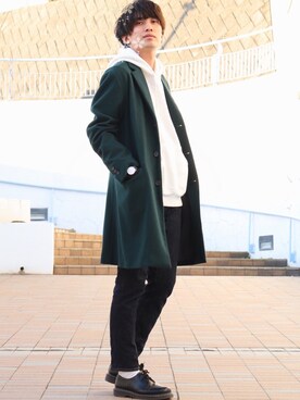 Ryoooさん（メンズ・177cm）の冬コーディネート