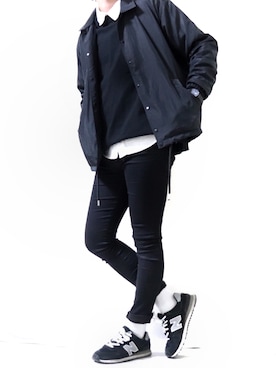 Ryoooさん（メンズ・177cm）の冬コーディネート