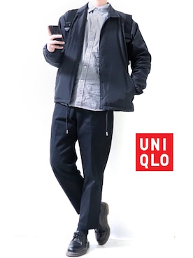 「Dr. Martens（ドクターマーチン）のDr.Martens / ドクターマーチン 1461 3EYE GIBSON SHOE 3ホール ギブソン シューズ ブーツ（ブーツ）」を使った、Ryoooさん（メンズ・177cm）の春コーディネート