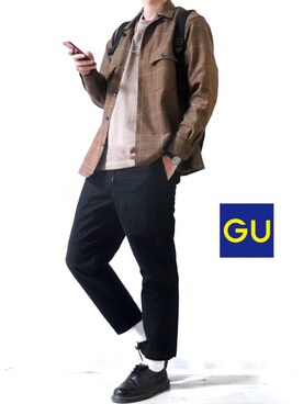 「Daniel Wellington（ダニエルウェリントン）の販売終了クラシックペティット アッシュフィールド32mm（アナログ腕時計）」を使った、Ryoooさん（メンズ・178cm）の秋コーディネート