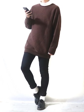 「Dr. Martens（ドクターマーチン）のDr.Martens / ドクターマーチン 1461 3EYE GIBSON SHOE 3ホール ギブソン シューズ ブーツ（ブーツ）」を使った、Ryoooさん（メンズ・178cm）の秋コーディネート