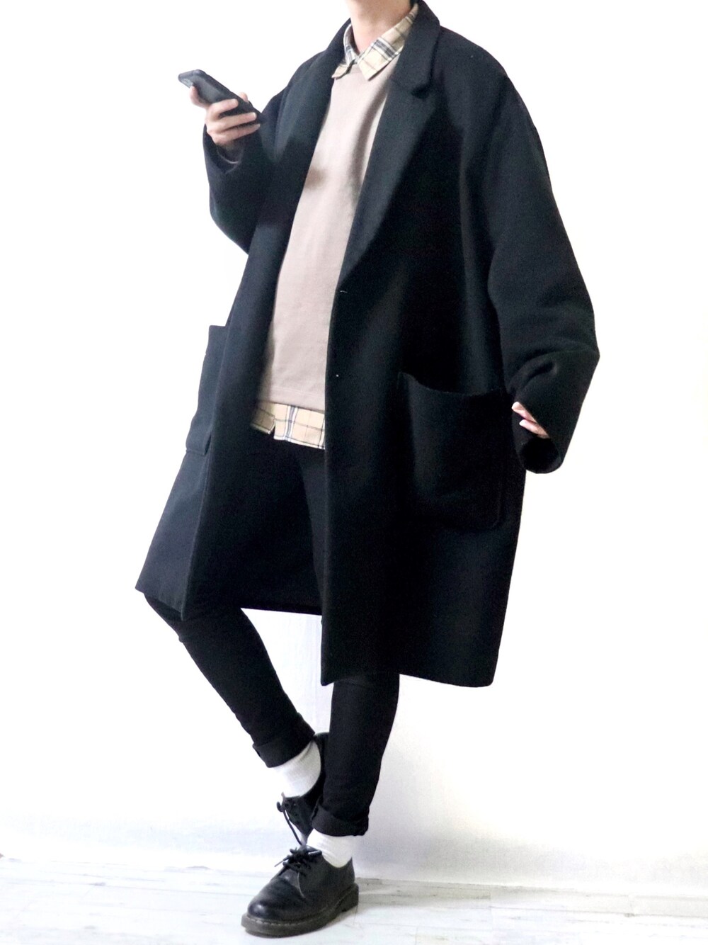 Ryooo｜monomaniaのトレンチコートを使ったコーディネート - WEAR