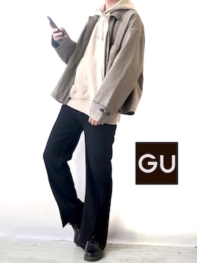 「Dr. Martens（ドクターマーチン）のDr.Martens / ドクターマーチン 1461 3EYE GIBSON SHOE 3ホール ギブソン シューズ ブーツ（ブーツ）」を使った、Ryoooさん（メンズ・178cm）の冬コーディネート