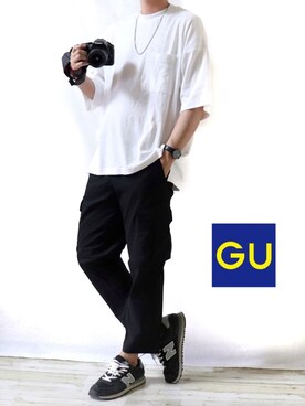 全身gu のメンズ人気ファッションコーディネート Wear
