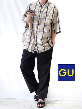 「Daniel Wellington（ダニエルウェリントン）の販売終了クラシックペティット アッシュフィールド32mm（アナログ腕時計）」を使った、Ryoooさん（メンズ・178cm）の夏コーディネート