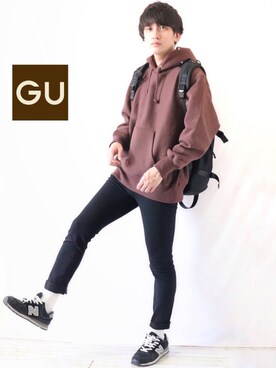 「GRADE（グレイド）のアイテム」を使った、Ryoooさん（メンズ・178cm）の秋コーディネート