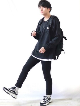 「GRADE（グレイド）のアイテム」を使った、Ryoooさん（メンズ・178cm）の秋コーディネート