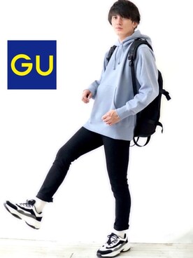 「GRADE（グレイド）のアイテム」を使った、Ryoooさん（メンズ・178cm）の秋コーディネート