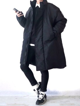 「URBAN RESEARCH Sonny Label（アーバンリサーチサニーレーベル）のアイテム（ダウンジャケット/コート）」を使った、Ryoooさん（メンズ・178cm）の冬コーディネート