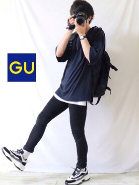 「GRADE（グレイド）のアイテム」を使った、Ryoooさん（メンズ・178cm）の夏コーディネート